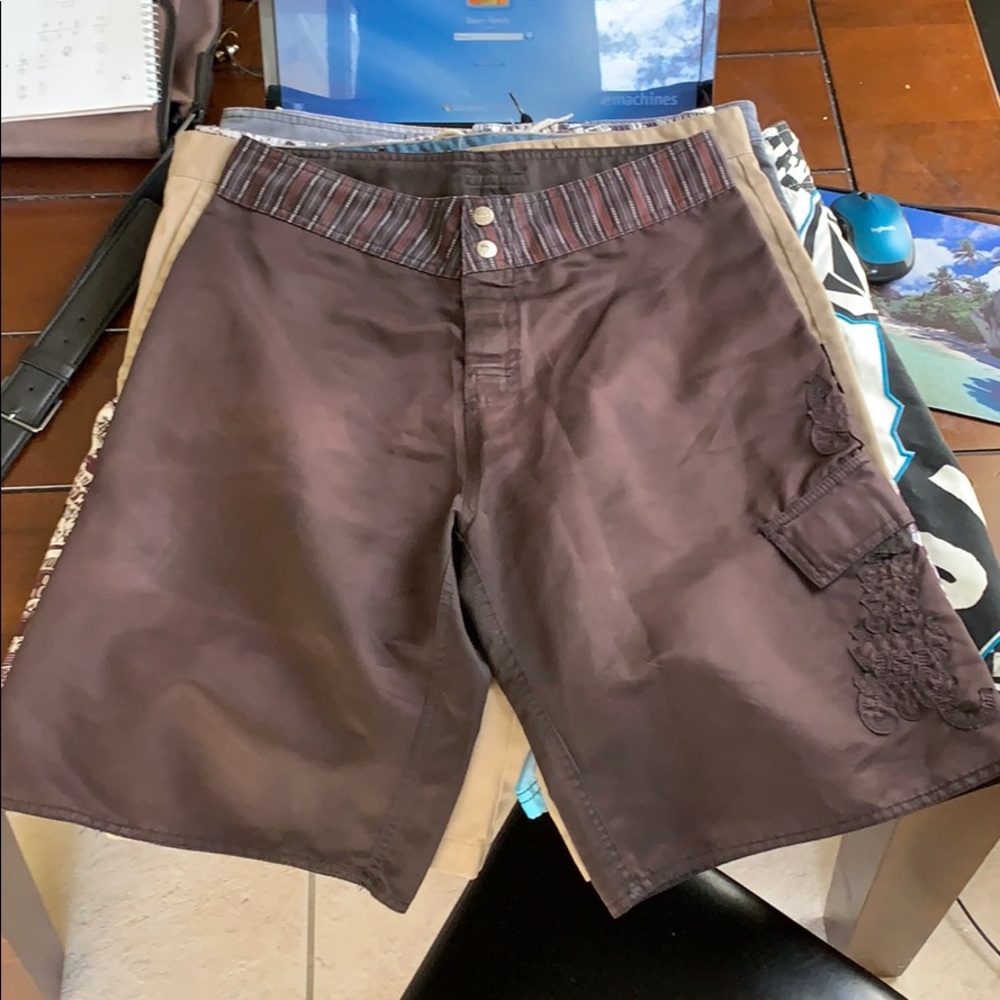 Hang loose board shorts